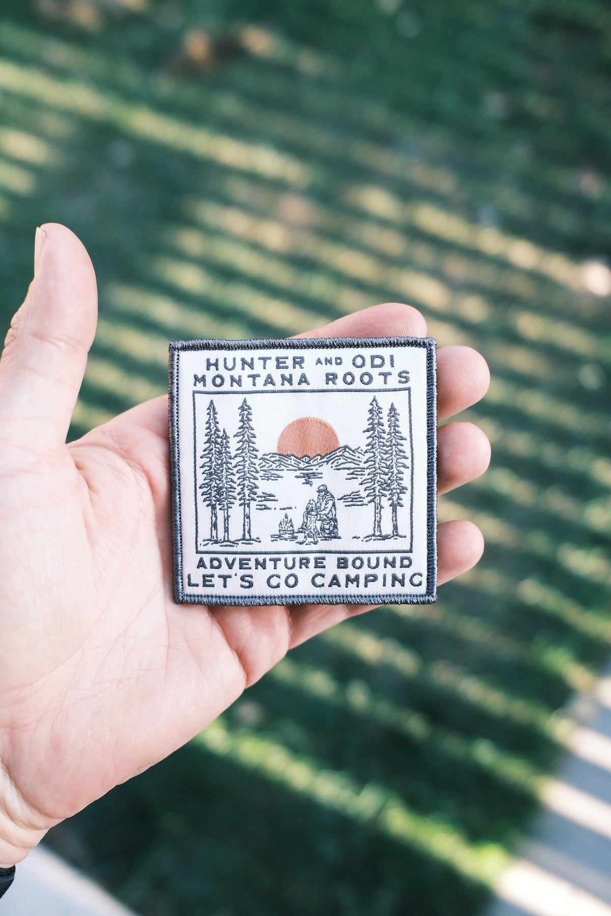 Hunter & Odi – Montana Roots Sqaure Velcro Patch