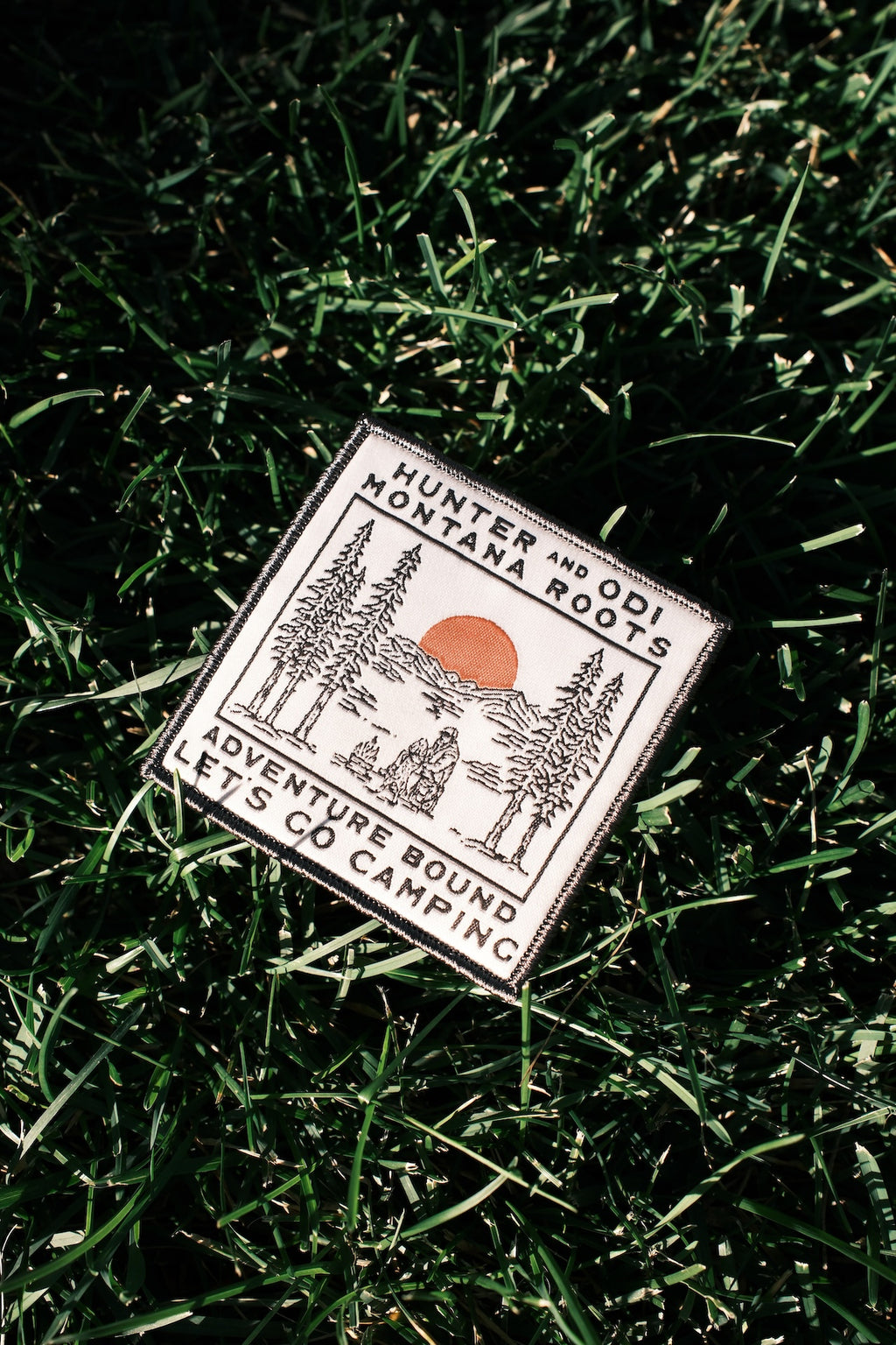 Hunter & Odi – Montana Roots Sqaure Velcro Patch