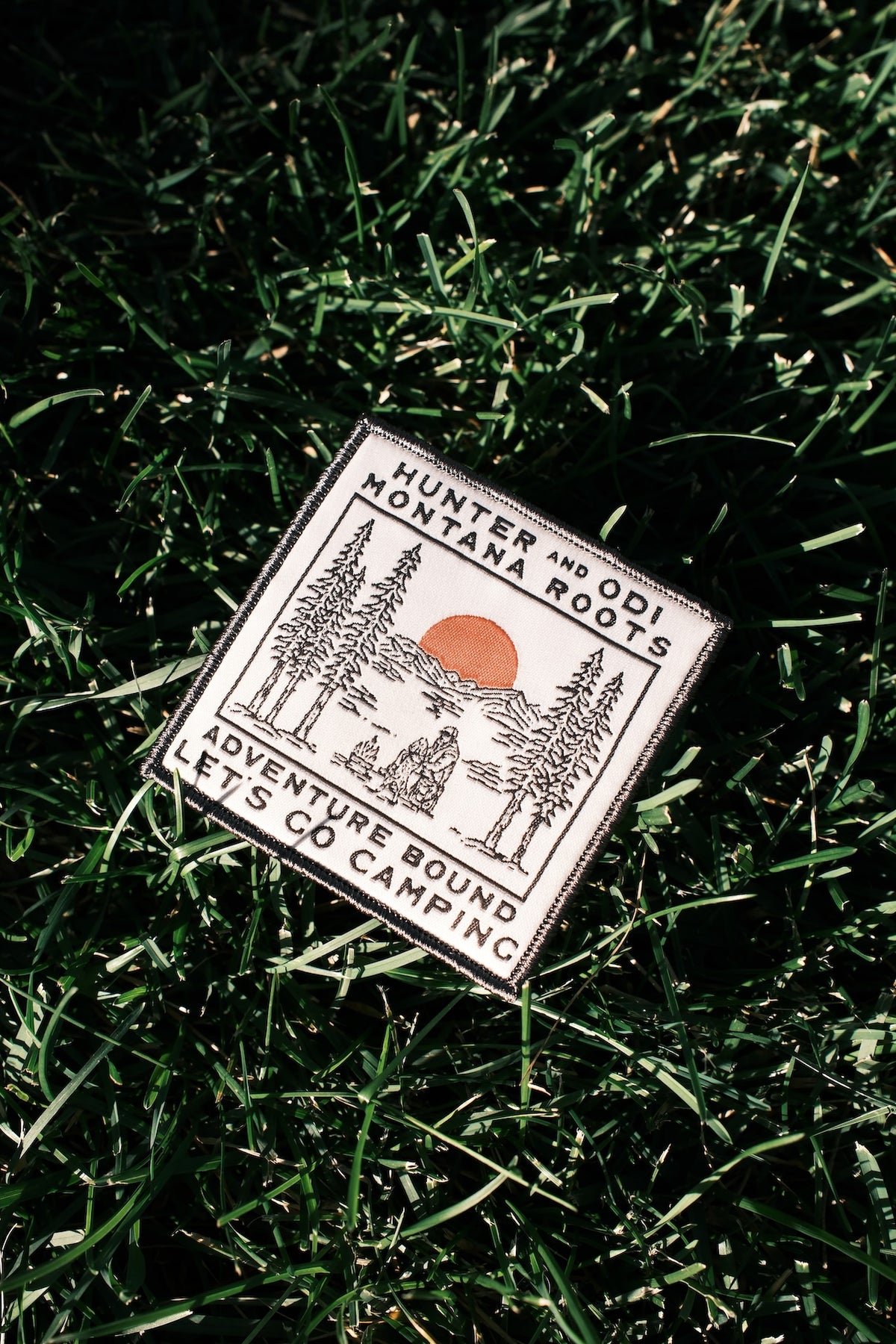 Hunter & Odi – Montana Roots Sqaure Velcro Patch