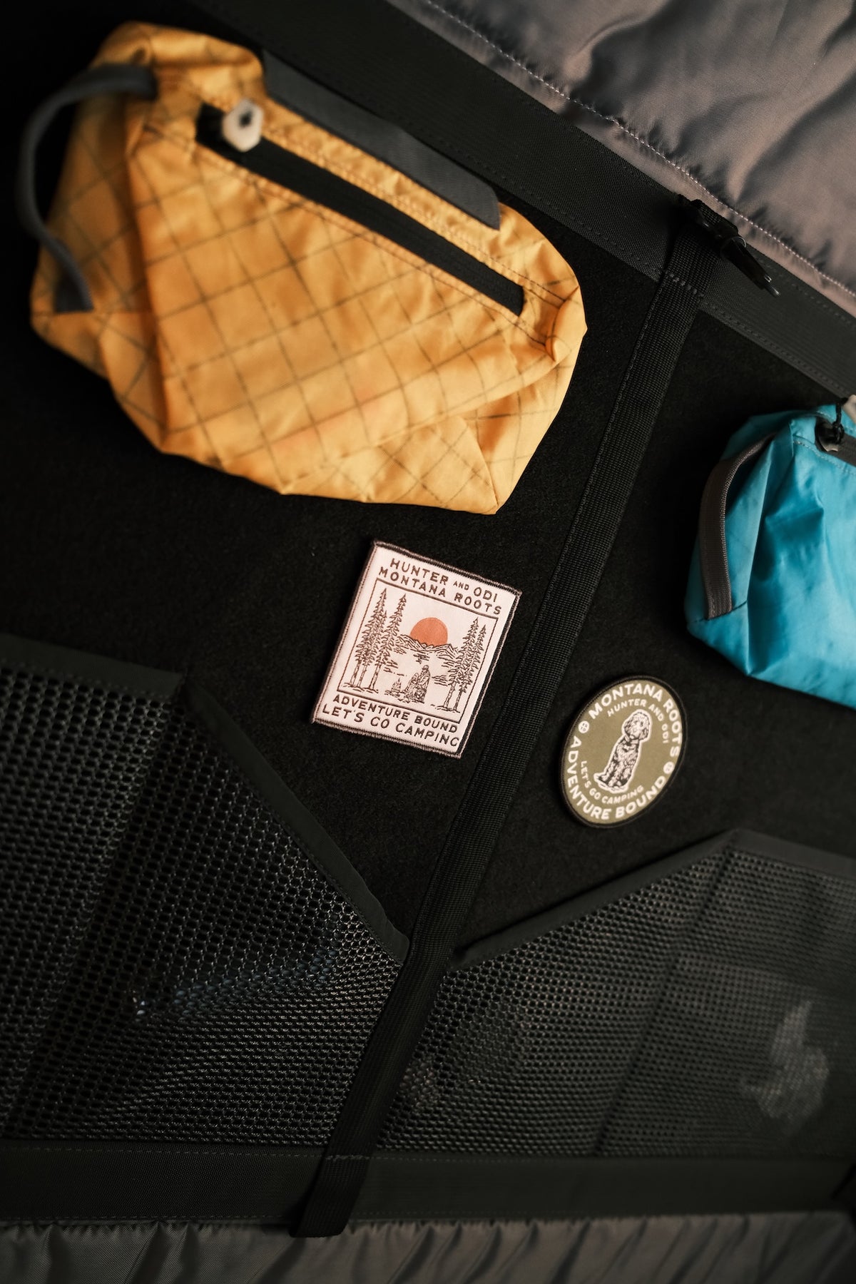 Hunter & Odi – Montana Roots Sqaure Velcro Patch