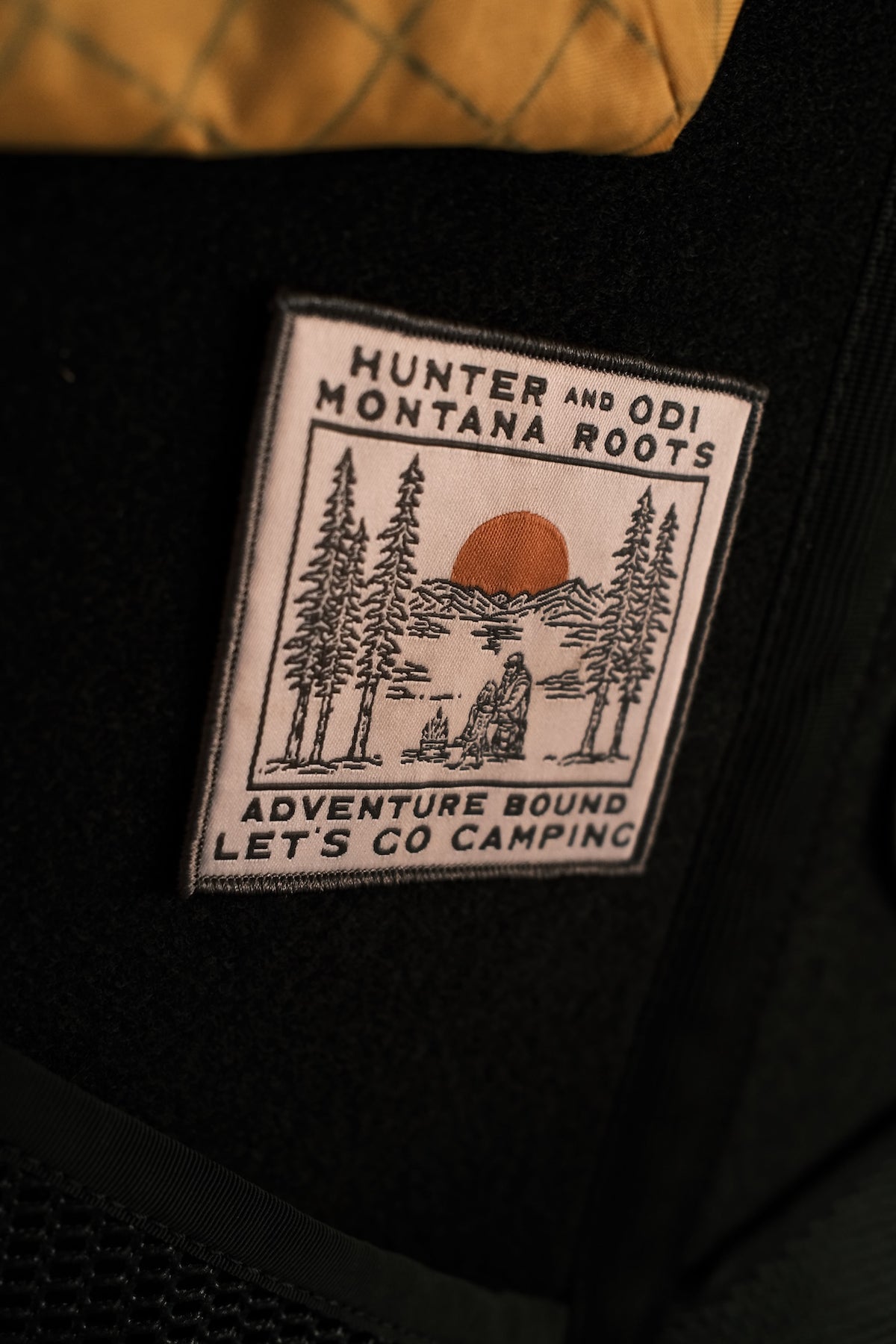 Hunter & Odi – Montana Roots Sqaure Velcro Patch