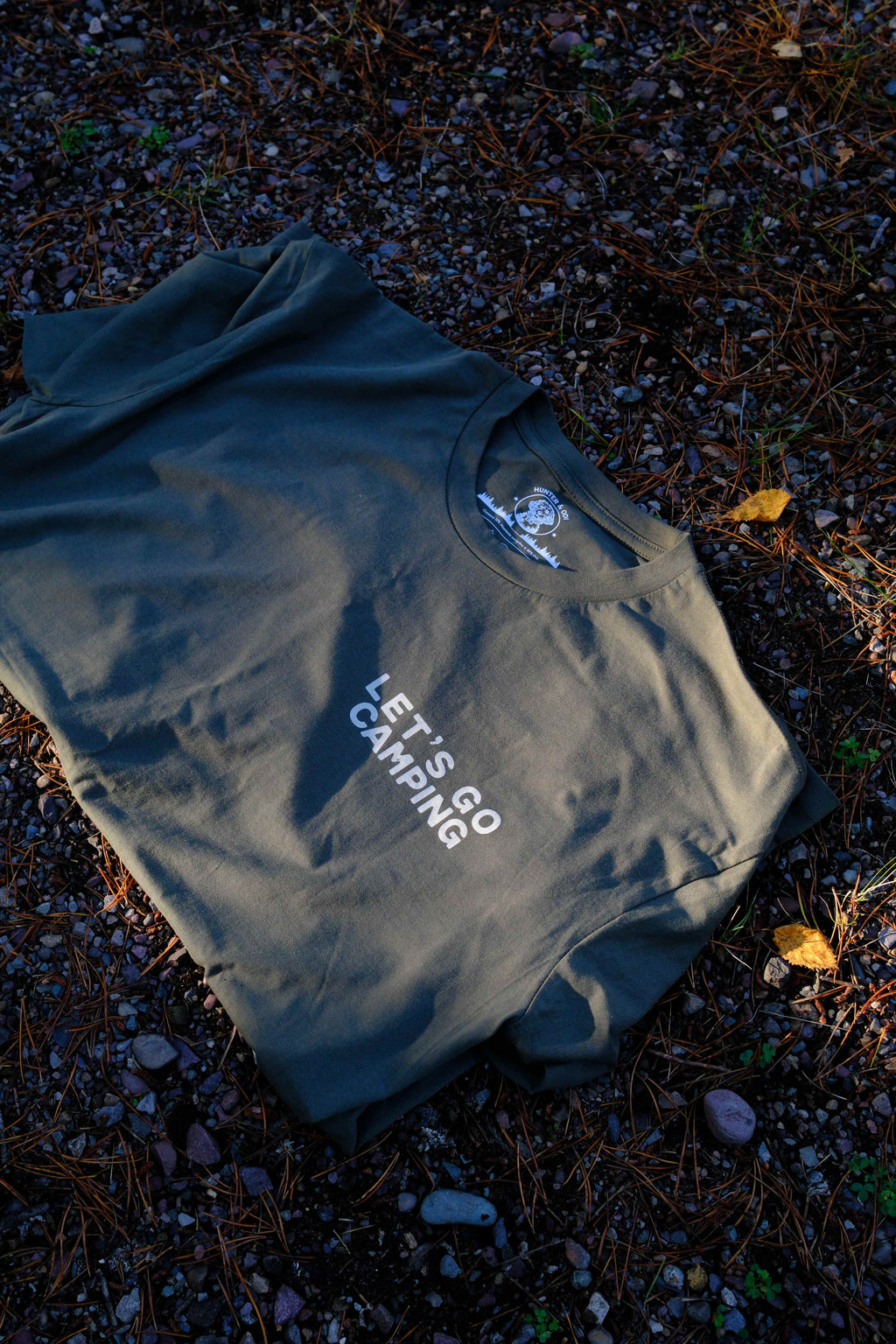 Hunter & Odi - Let's Go Camping Tee