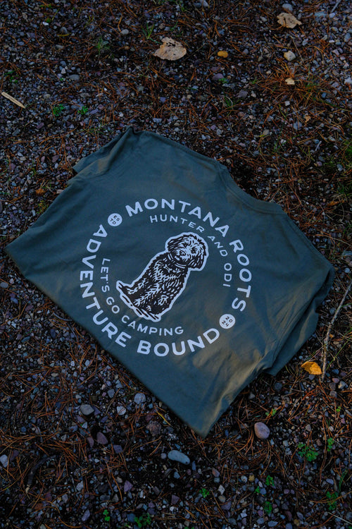 Hunter & Odi - Let's Go Camping Tee