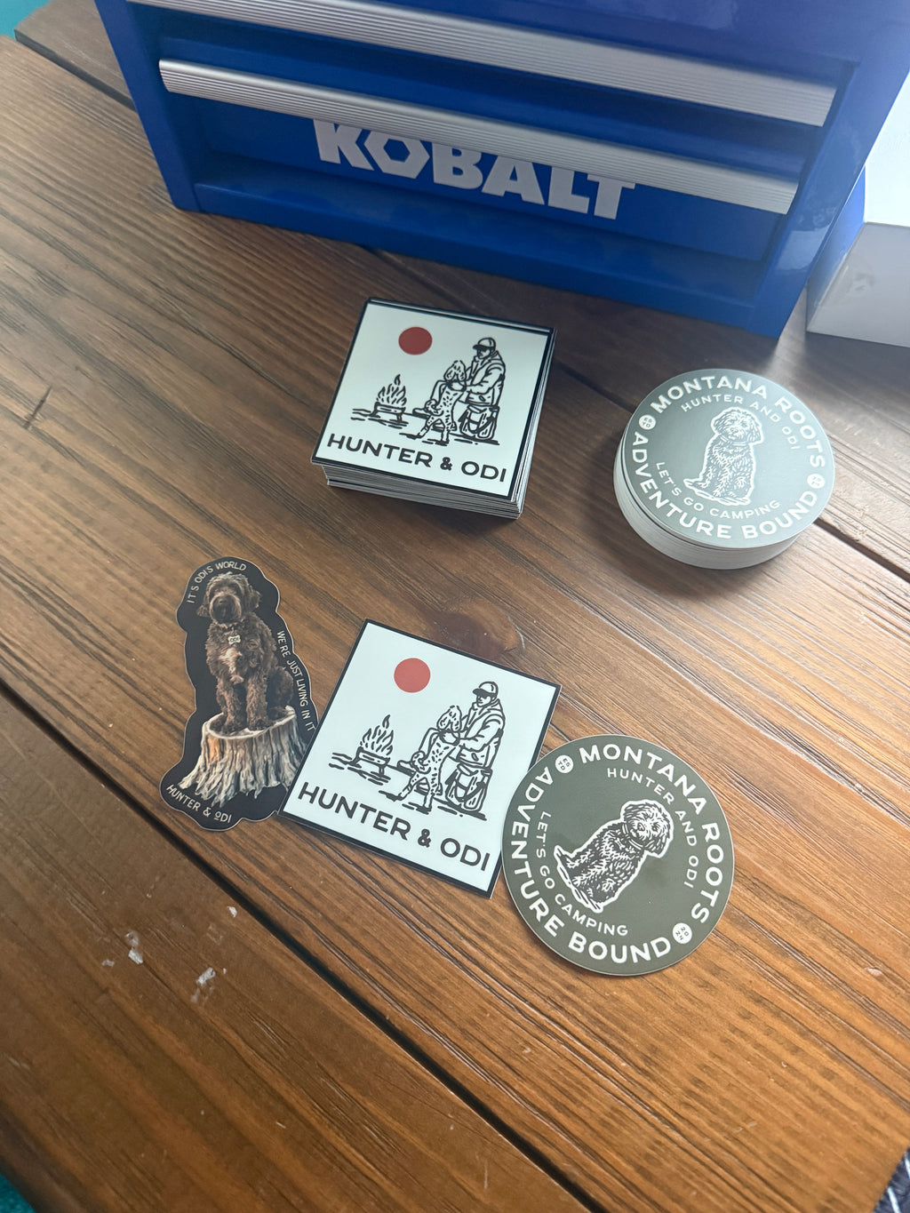 Hunter & Odi "Essentials Pack" - 3 Sticker Adventure Bundle